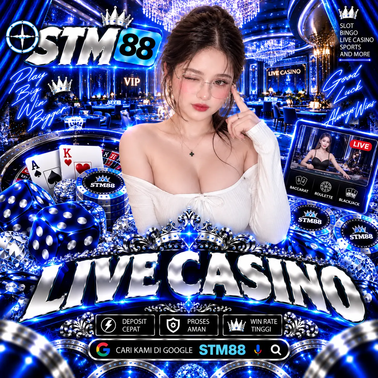 STM88 🏆 Daftar Link Situs Live Casino Terbaik Bandar Judi Online Resmi di Indonesia